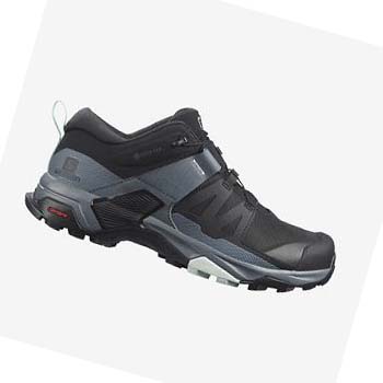 Salomon WoX ULTRA 4 GORE-TEX Túracipő Női Fekete | HU 2801KOR